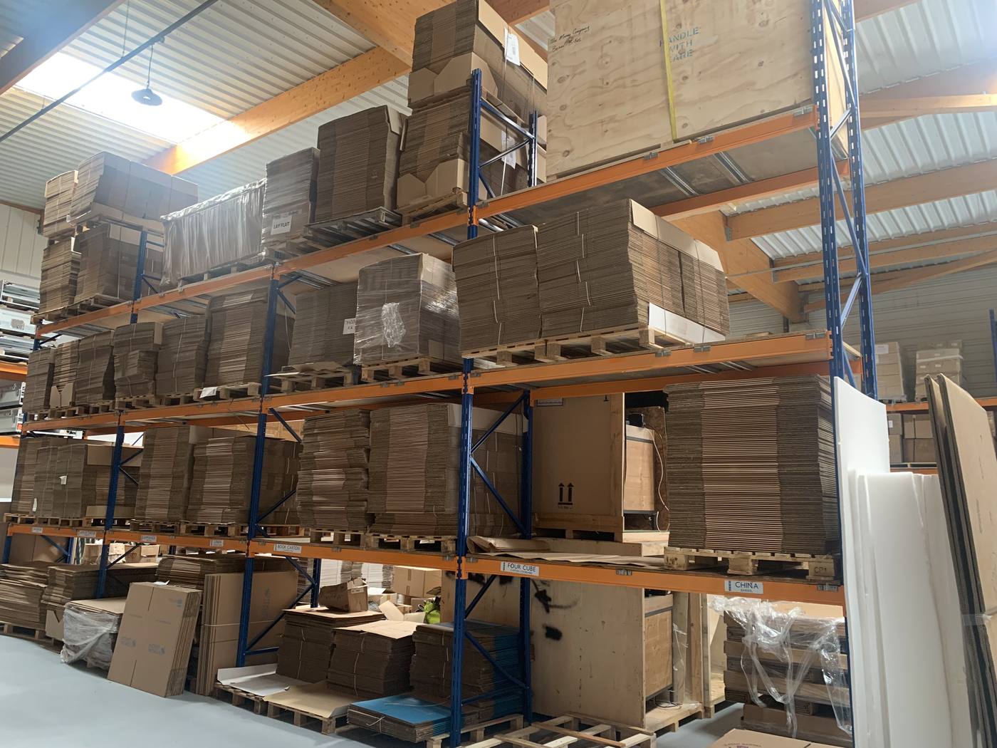 Stock de fournitures